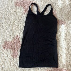 Lululemon ebb to street tank top black